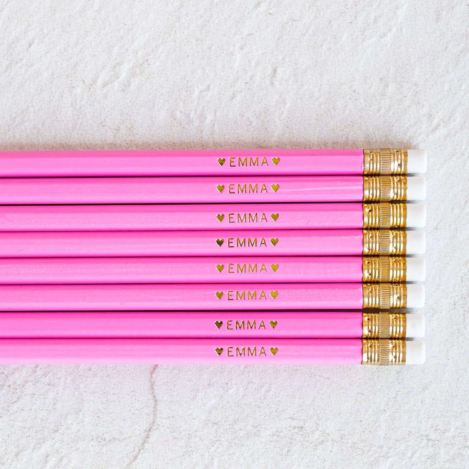 Custom Gold Foil Pencils