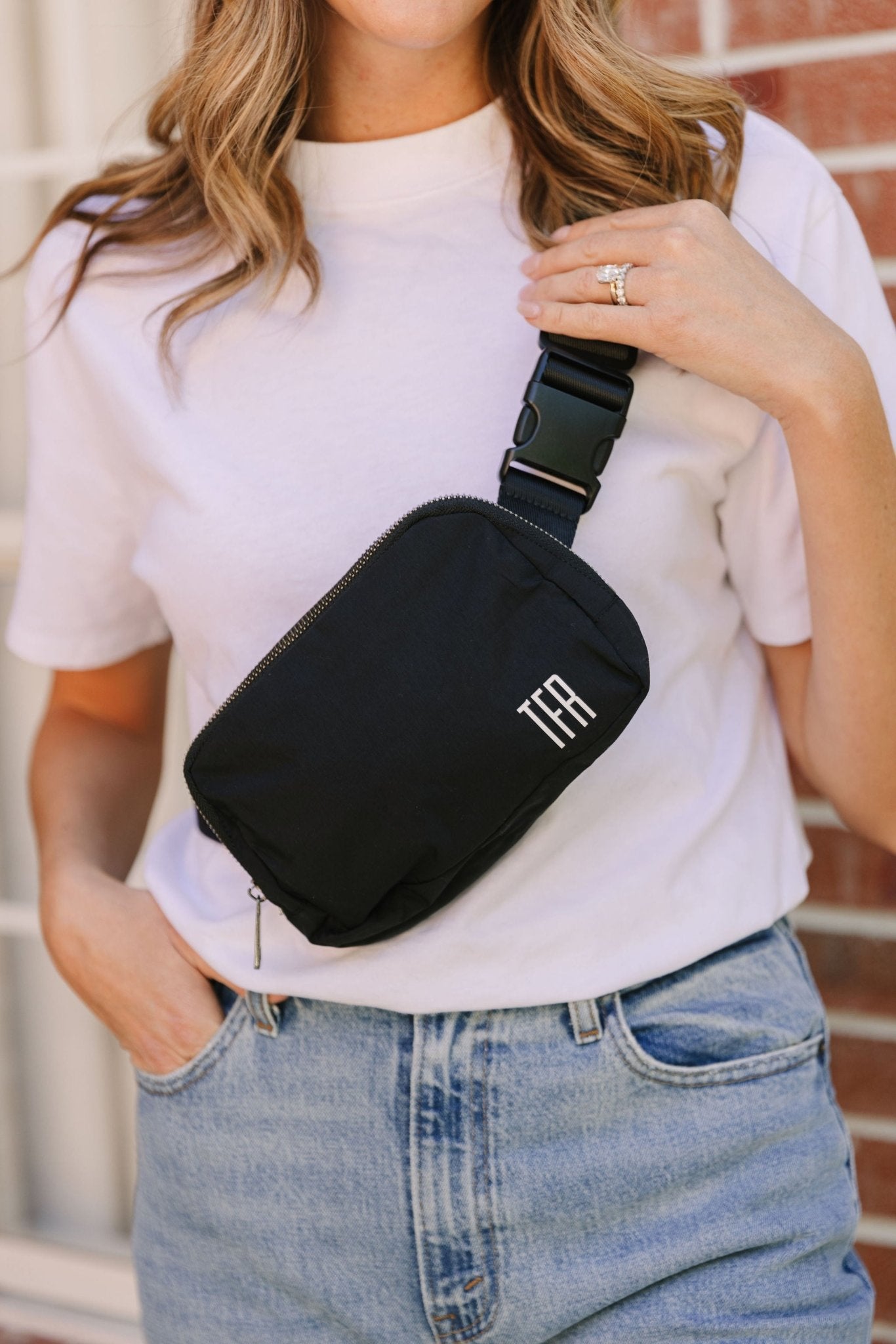 Monogrammed Belt Bag